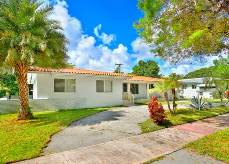 Miami investment property before a fix-and-flip renovation